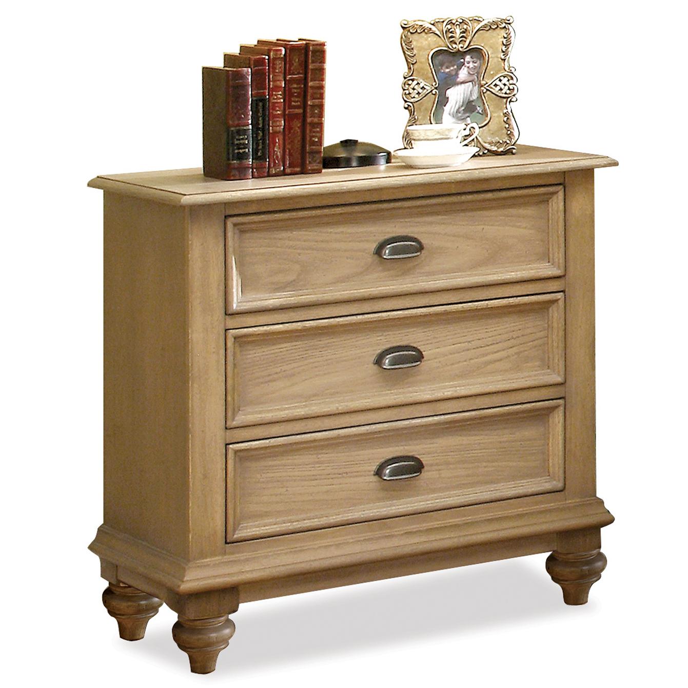 Riverside Furniture Coventry 32468 3 Drawer Night Stand Dunk & Bright Furniture Night Stand